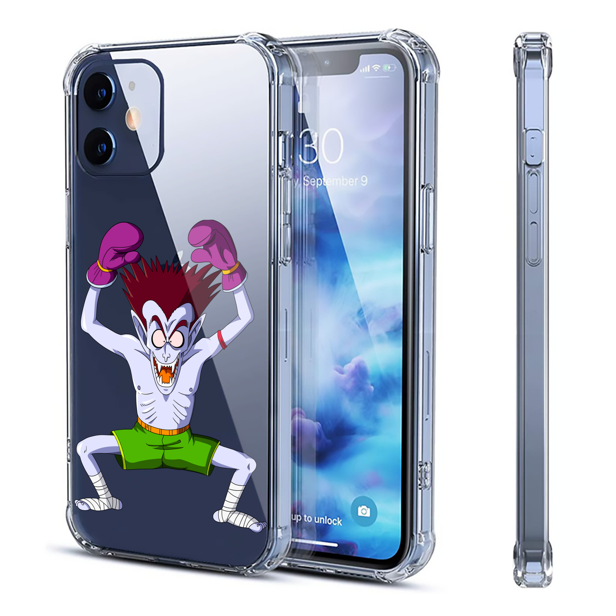 （画像用） ドラゴンボール DRAGON BALL 【iPhone 12シリーズ対応】透明スマホケース（クリアソフトケース）